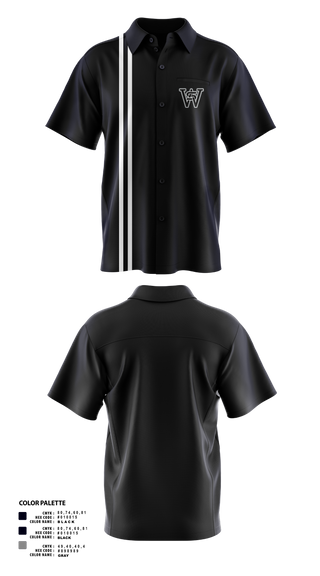 Short Sleeve Bowling Jersey, South Warren High School Bowling, Bowling, Teamtime, Team time, sublimation, custom sports apparel, team uniforms, spirit wear, spiritwear, sports uniforms, custom shirts, team store, custom team store, fundraiser sports, apparel fundraiser