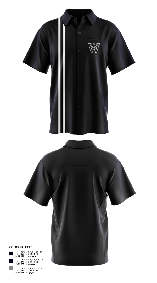 Short Sleeve Bowling Jersey, South Warren High School Bowling, Bowling, Teamtime, Team time, sublimation, custom sports apparel, team uniforms, spirit wear, spiritwear, sports uniforms, custom shirts, team store, custom team store, fundraiser sports, apparel fundraiser