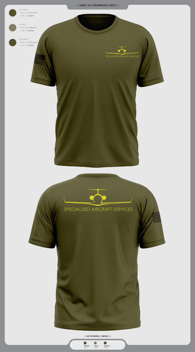 Ascendas Aerospace 64793755 Short Sleeve Performance Shirt - 1