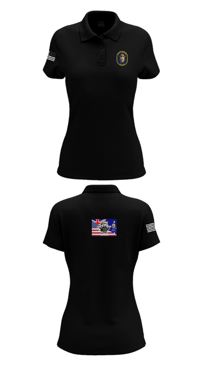 USS CANBERRA (LCS 30) 2170630 Women's Short Sleeve Performance Polo  - 33