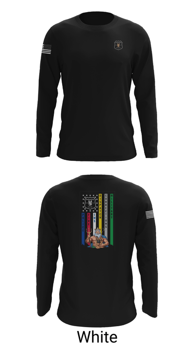 Sheepdog Cigar Club HR 94649932 Long Sleeve Performance Shirt - 7