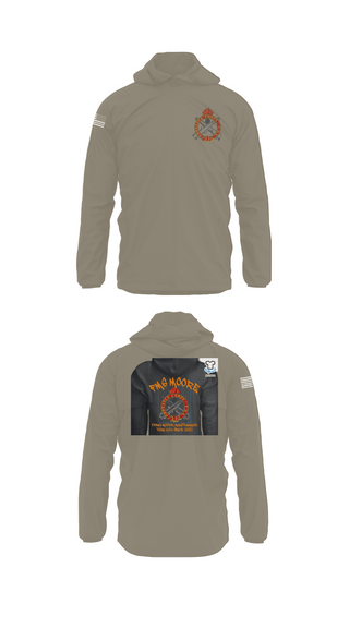 Windbreaker, FMS Moore, Army, Teamtime, Team time, sublimation, custom sports apparel, team uniforms, spirit wear, spiritwear, sports uniforms, custom shirts, team store, custom team store, fundraiser sports, apparel fundraiser