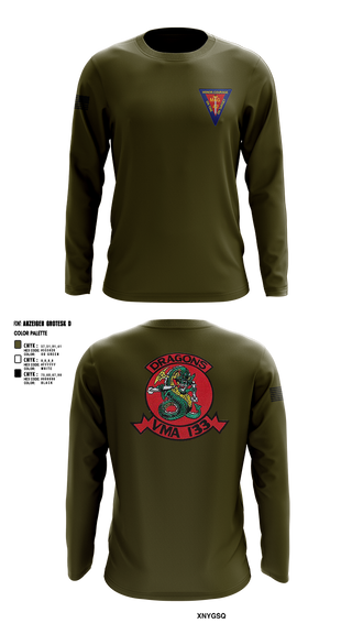 Long Sleeve Performance Shirt, MAG-42 VMA-133, , Teamtime, Team time, sublimation, custom sports apparel, team uniforms, spirit wear, spiritwear, sports uniforms, custom shirts, team store, custom team store, fundraiser sports, apparel fundraiser
