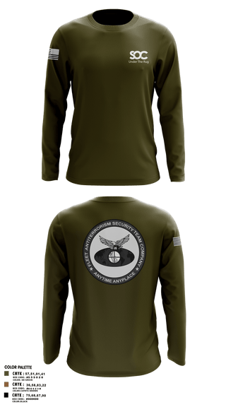Long Sleeve Performance Shirt, F.A.S.T., Marines, Teamtime, Team time, sublimation, custom sports apparel, team uniforms, spirit wear, spiritwear, sports uniforms, custom shirts, team store, custom team store, fundraiser sports, apparel fundraiser