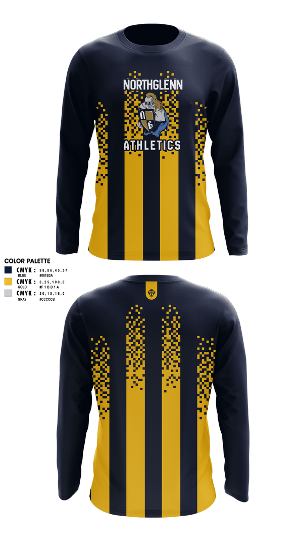 Long Sleeve Performance Shirt, Northglenn MS, Spirit Store, Teamtime, Team time, sublimation, custom sports apparel, team uniforms, spirit wear, spiritwear, sports uniforms, custom shirts, team store, custom team store, fundraiser sports, apparel fundraiser
