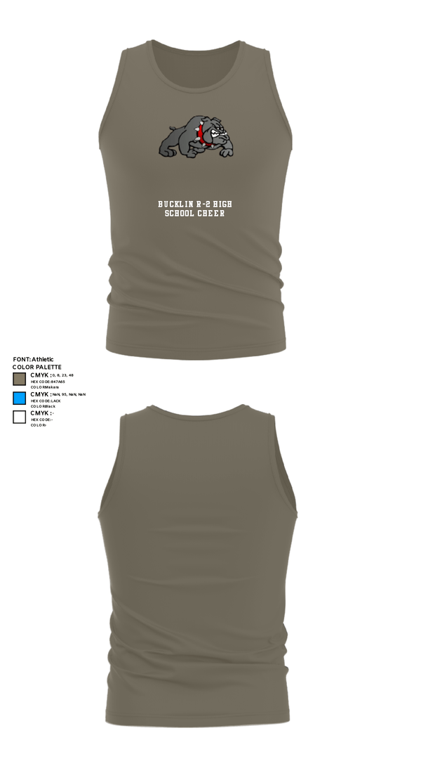 Tank Top, Bucklin R-2 High School Cheer, Cheer, Teamtime, Team time, sublimation, custom sports apparel, team uniforms, spirit wear, spiritwear, sports uniforms, custom shirts, team store, custom team store, fundraiser sports, apparel fundraiser