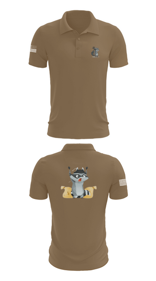 Short Sleeve Performance Polo, 2-2 B Co., Army, Teamtime, Team time, sublimation, custom sports apparel, team uniforms, spirit wear, spiritwear, sports uniforms, custom shirts, team store, custom team store, fundraiser sports, apparel fundraiser