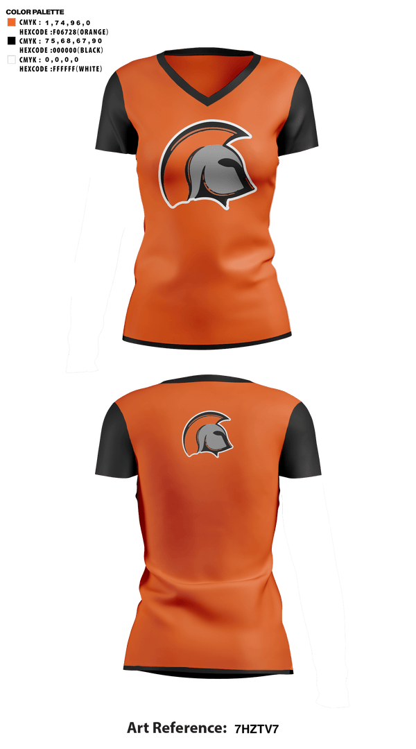 Womens Short Sleeve Vneck Shirt, Gonzales High School Cheer, Cheer, Teamtime, Team time, sublimation, custom sports apparel, team uniforms, spirit wear, spiritwear, sports uniforms, custom shirts, team store, custom team store, fundraiser sports, apparel fundraiser