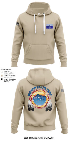 Hoodie, Bishop Paiute EMO/ Hazardous Fiels Reduction, Fire Department, Teamtime, Team time, sublimation, custom sports apparel, team uniforms, spirit wear, spiritwear, sports uniforms, custom shirts, team store, custom team store, fundraiser sports, apparel fundraiser