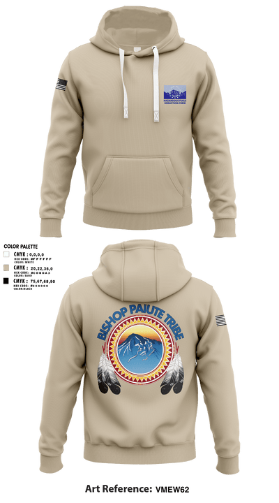 Bishop Paiute EMO/ Hazardous Fiels Reduction 49408789 Hoodie - 4
