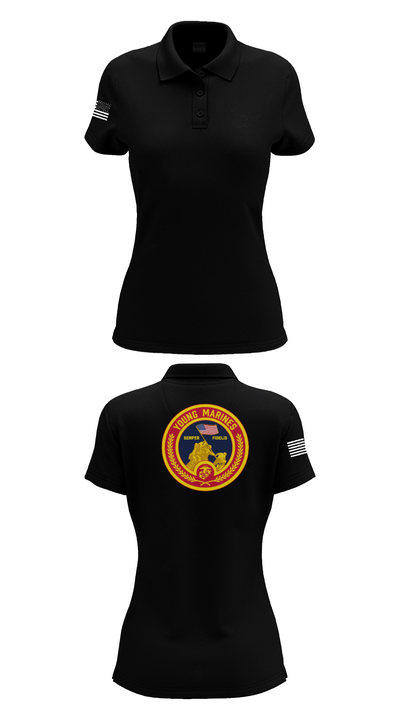 Rogue Valley 54220883 Women's Short Sleeve Performance Polo  - 35