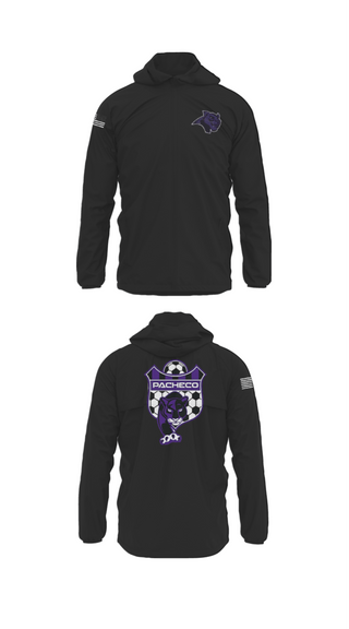Windbreaker, Pacheco High School Soccer, Men's Soccer, Teamtime, Team time, sublimation, custom sports apparel, team uniforms, spirit wear, spiritwear, sports uniforms, custom shirts, team store, custom team store, fundraiser sports, apparel fundraiser
