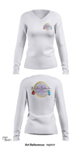 The Sober Bartender 25073901 Women's Long Sleeve V-neck Shirt - 103