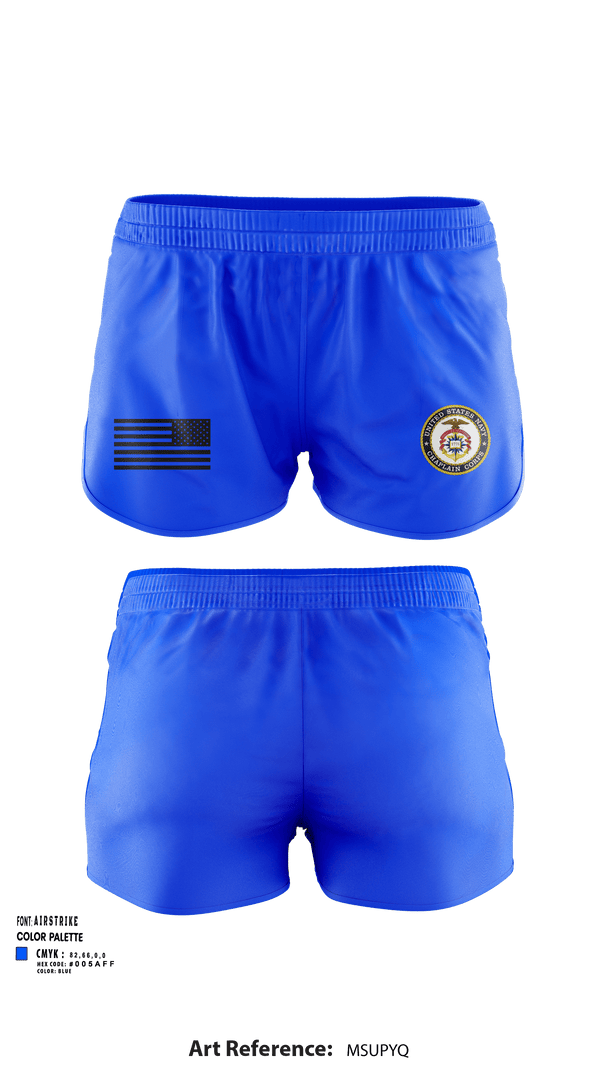 Ranger Panties, Chaplain Corp, Navy, Teamtime, Team time, sublimation, custom sports apparel, team uniforms, spirit wear, spiritwear, sports uniforms, custom shirts, team store, custom team store, fundraiser sports, apparel fundraiser