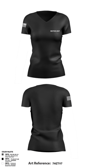 Womens Short Sleeve Vneck Shirt, MOTOR UNIT, Police, Teamtime, Team time, sublimation, custom sports apparel, team uniforms, spirit wear, spiritwear, sports uniforms, custom shirts, team store, custom team store, fundraiser sports, apparel fundraiser