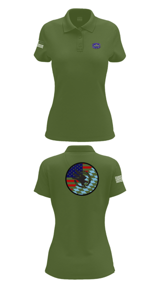 Womens Short Sleeve Performance Polo, Falcon Team, JMRC, Army, Teamtime, Team time, sublimation, custom sports apparel, team uniforms, spirit wear, spiritwear, sports uniforms, custom shirts, team store, custom team store, fundraiser sports, apparel fundraiser