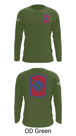 Long Sleeve Performance Shirt, 39th Infantry Brigade, , Teamtime, Team time, sublimation, custom sports apparel, team uniforms, spirit wear, spiritwear, sports uniforms, custom shirts, team store, custom team store, fundraiser sports, apparel fundraiser