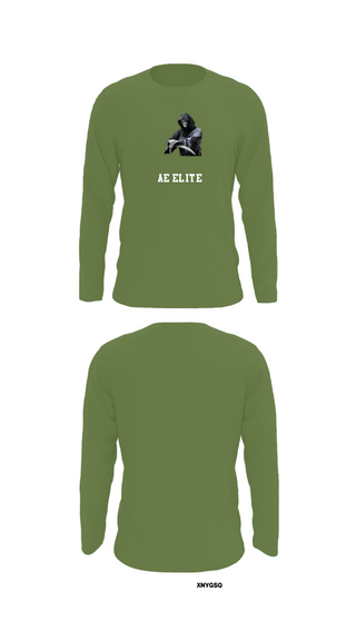 Long Sleeve Performance Shirt, AE Elite, Men's Basketball, Teamtime, Team time, sublimation, custom sports apparel, team uniforms, spirit wear, spiritwear, sports uniforms, custom shirts, team store, custom team store, fundraiser sports, apparel fundraiser