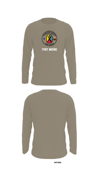 Fort moore 23614259 Long Sleeve Performance Shirt 72
