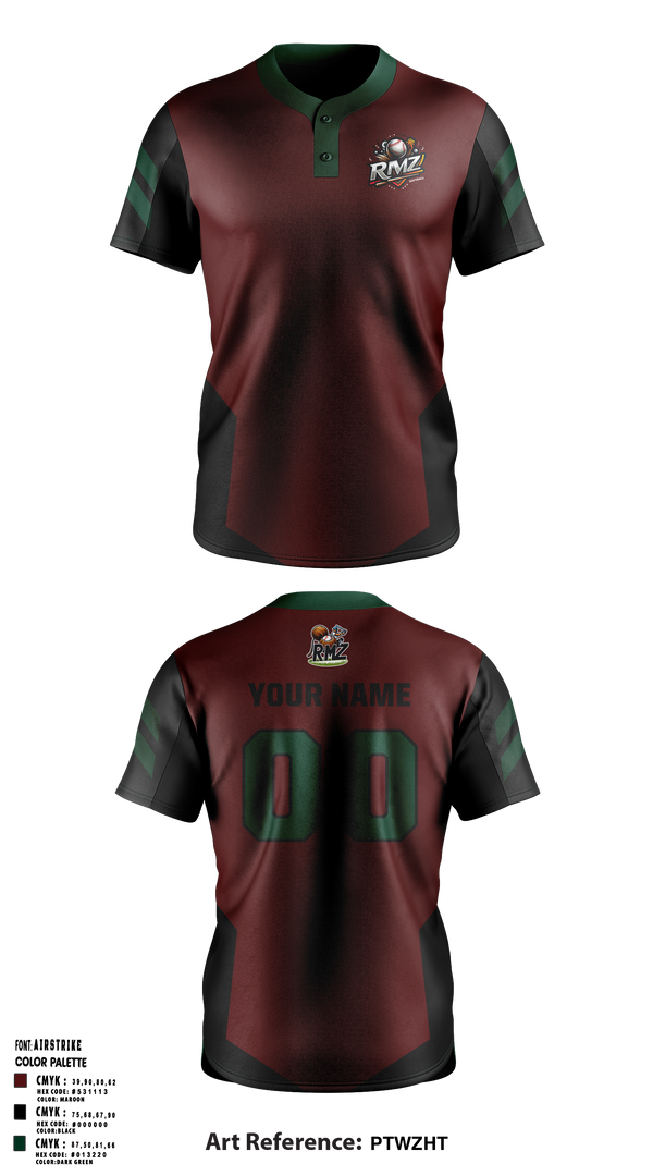 Two Button Softball Jersey, RMZ, Softball, Teamtime, Team time, sublimation, custom sports apparel, team uniforms, spirit wear, spiritwear, sports uniforms, custom shirts, team store, custom team store, fundraiser sports, apparel fundraiser