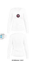 Francs Store 82099121 Women's Long Sleeve V-neck Shirt - 15