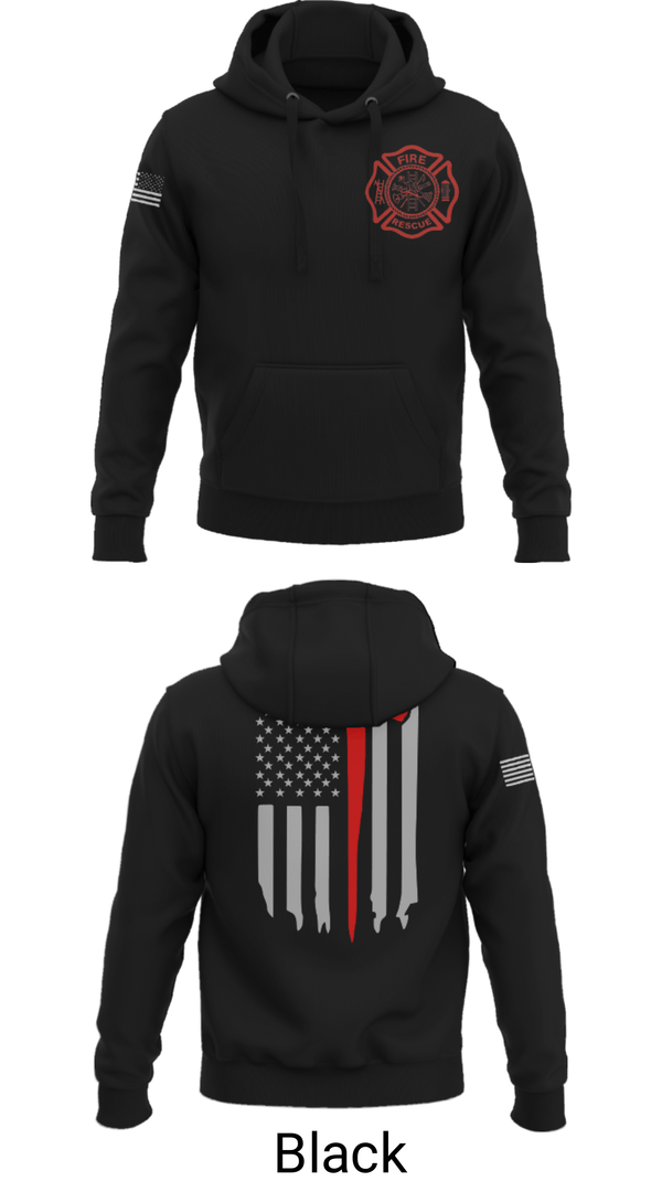 Hoodie, Okay Fire & Rescue, Fire Department, Teamtime, Team time, sublimation, custom sports apparel, team uniforms, spirit wear, spiritwear, sports uniforms, custom shirts, team store, custom team store, fundraiser sports, apparel fundraiser