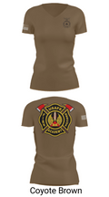 435th CTS 2997096 Women's Short Sleeve V-neck Shirt - 8