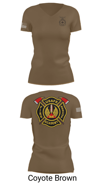 435th CTS 2997096 Women's Short Sleeve V-neck Shirt - 8