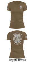 San Marcos Police Mounted Unit 48191371 Women's Short Sleeve V-neck Shirt - 8