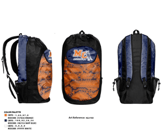 Gear Bag, Morton College Soccer, Women's Soccer, Teamtime, Team time, sublimation, custom sports apparel, team uniforms, spirit wear, spiritwear, sports uniforms, custom shirts, team store, custom team store, fundraiser sports, apparel fundraiser