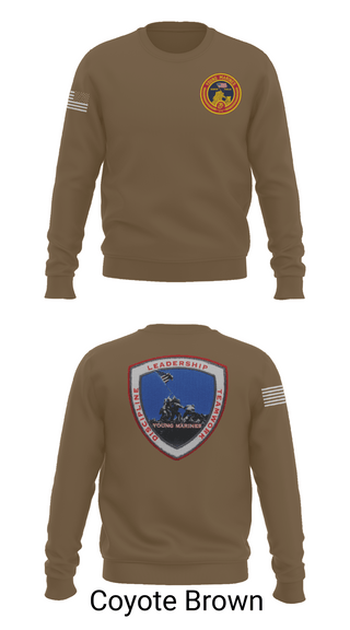 Crew Neck Sweatshirt, Lancaster County Young Marines, Marines, Teamtime, Team time, sublimation, custom sports apparel, team uniforms, spirit wear, spiritwear, sports uniforms, custom shirts, team store, custom team store, fundraiser sports, apparel fundraiser