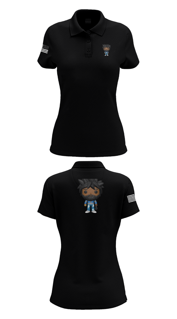 Womens Short Sleeve Performance Polo, Rider Music Sound, , Teamtime, Team time, sublimation, custom sports apparel, team uniforms, spirit wear, spiritwear, sports uniforms, custom shirts, team store, custom team store, fundraiser sports, apparel fundraiser