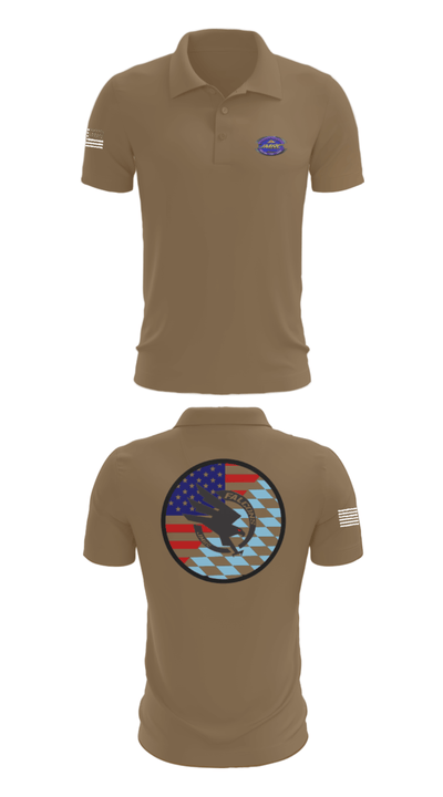 Falcon Team, JMRC 44221866 Short Sleeve Performance Polo - 7