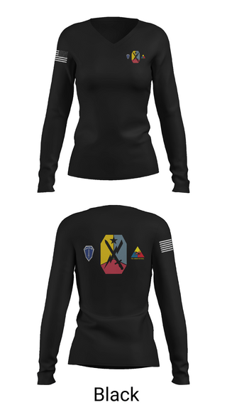 Womens Long Sleeve Vneck Shirt, Fort moore, , Teamtime, Team time, sublimation, custom sports apparel, team uniforms, spirit wear, spiritwear, sports uniforms, custom shirts, team store, custom team store, fundraiser sports, apparel fundraiser