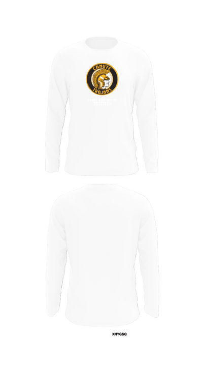 Canute High School Volleyball 55263079 Long Sleeve Performance Shirt - 8