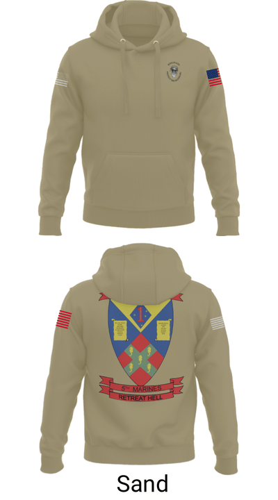 2nd battalion , 5th marines 24744641 Hoodie - 66