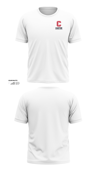 Canton Bowling 4573823 Short Sleeve Performance Shirt - 53