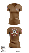 Detachment 035 78200386 Women's Short Sleeve V-neck Shirt - 105