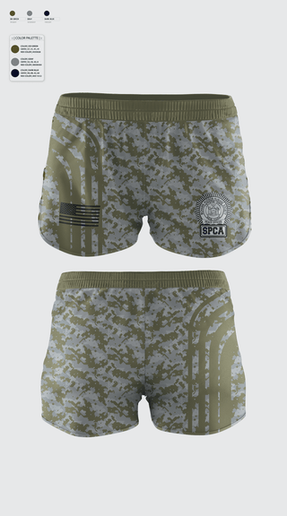 Women's Shorts, Mohawk Hudson Humane Society, Law Enforcement Division, Police, Teamtime, Team time, sublimation, custom sports apparel, team uniforms, spirit wear, spiritwear, sports uniforms, custom shirts, team store, custom team store, fundraiser sports, apparel fundraiser