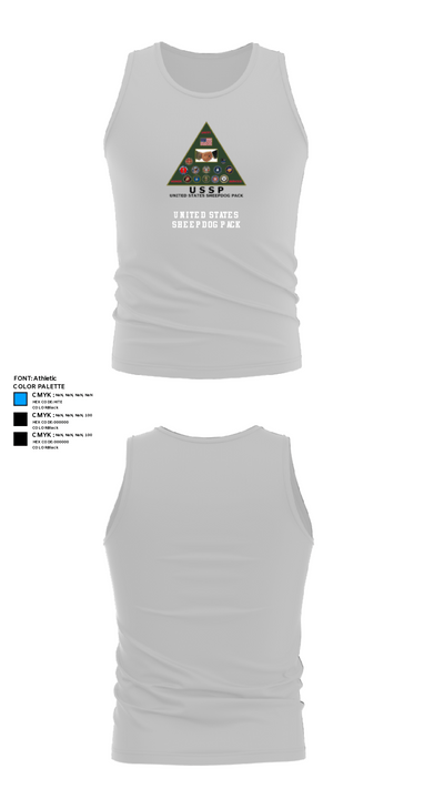 United States Sheepdog Pack 67380163 Tank Top - 13