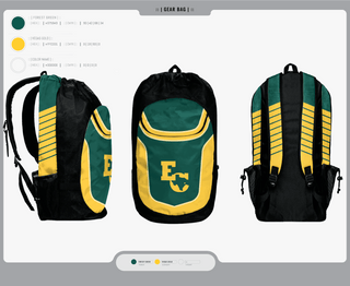 Gear Bag, East Chambers High School Basketball, Women's Basketball, Teamtime, Team time, sublimation, custom sports apparel, team uniforms, spirit wear, spiritwear, sports uniforms, custom shirts, team store, custom team store, fundraiser sports, apparel fundraiser