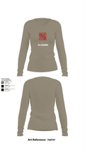 Blexen69 70949360 Women's Long Sleeve V-neck Shirt - 62
