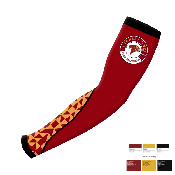 Arm Sleeve, Falcons Girls Flag Football, , Teamtime, Team time, sublimation, custom sports apparel, team uniforms, spirit wear, spiritwear, sports uniforms, custom shirts, team store, custom team store, fundraiser sports, apparel fundraiser