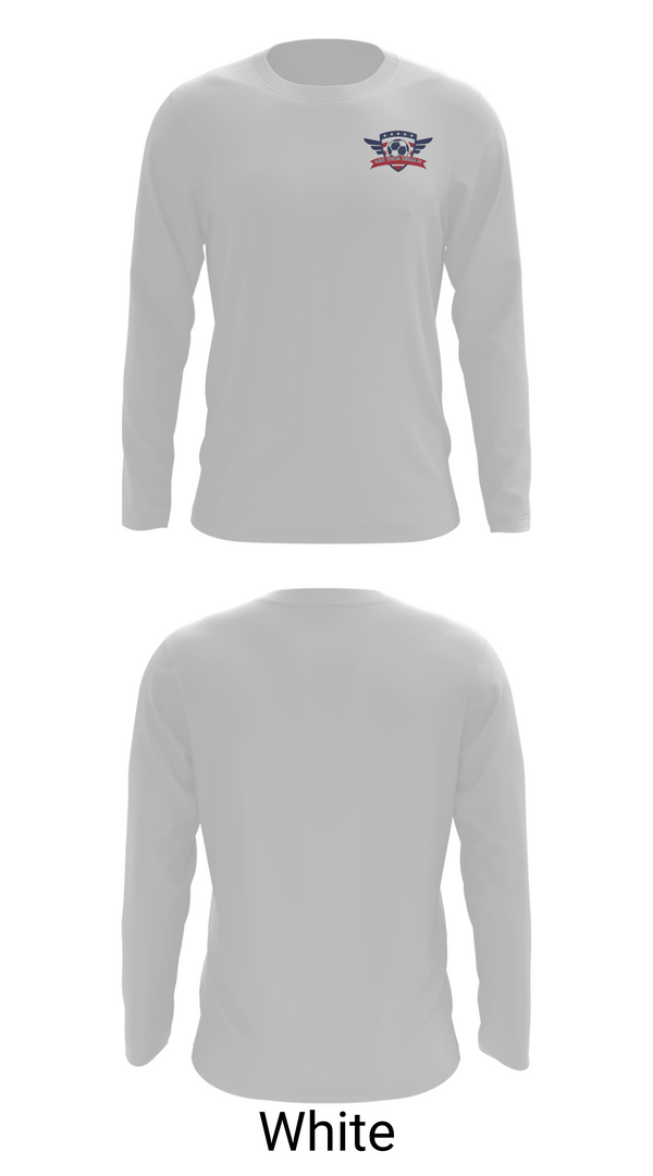 Long Sleeve Performance Shirt, Saint Thomas Aquinas FC, Men's Soccer, Teamtime, Team time, sublimation, custom sports apparel, team uniforms, spirit wear, spiritwear, sports uniforms, custom shirts, team store, custom team store, fundraiser sports, apparel fundraiser