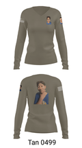 Quasar 99-Q 24782003 Women's Long Sleeve V-neck Shirt - 73