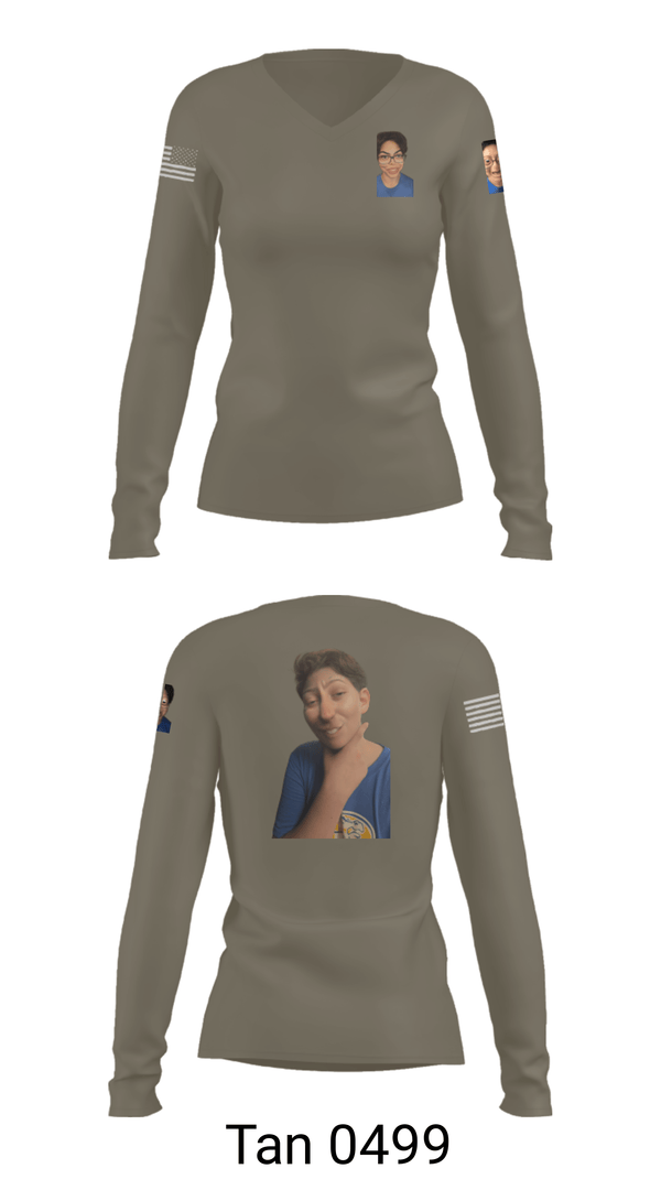 Womens Long Sleeve Vneck Shirt, Quasar 99-Q, Police, Teamtime, Team time, sublimation, custom sports apparel, team uniforms, spirit wear, spiritwear, sports uniforms, custom shirts, team store, custom team store, fundraiser sports, apparel fundraiser