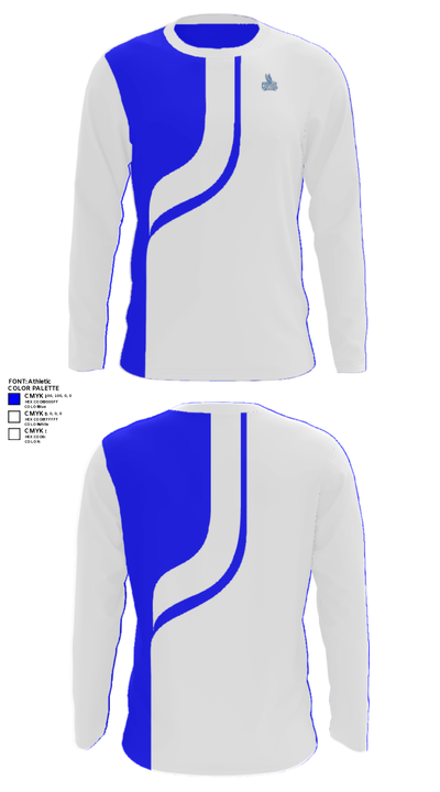 Central High School Baseball 17312070 Long Sleeve Performance Shirt - 30