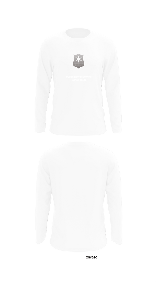 Long Sleeve Performance Shirt, EMPIRE First protection service agent, , Teamtime, Team time, sublimation, custom sports apparel, team uniforms, spirit wear, spiritwear, sports uniforms, custom shirts, team store, custom team store, fundraiser sports, apparel fundraiser