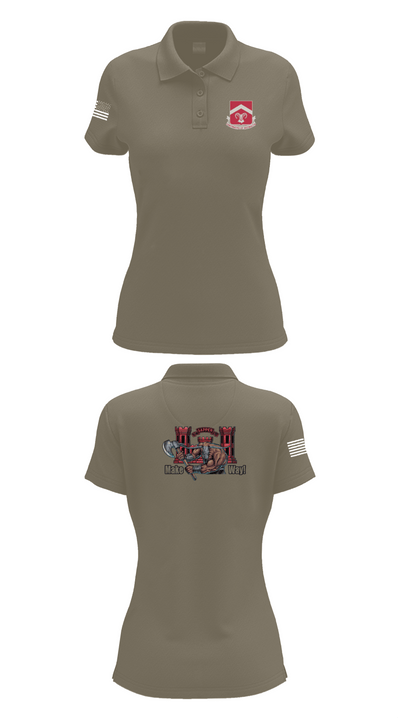 937th CEC-A, 40th BEB 9516475 Women's Short Sleeve Performance Polo  - 75