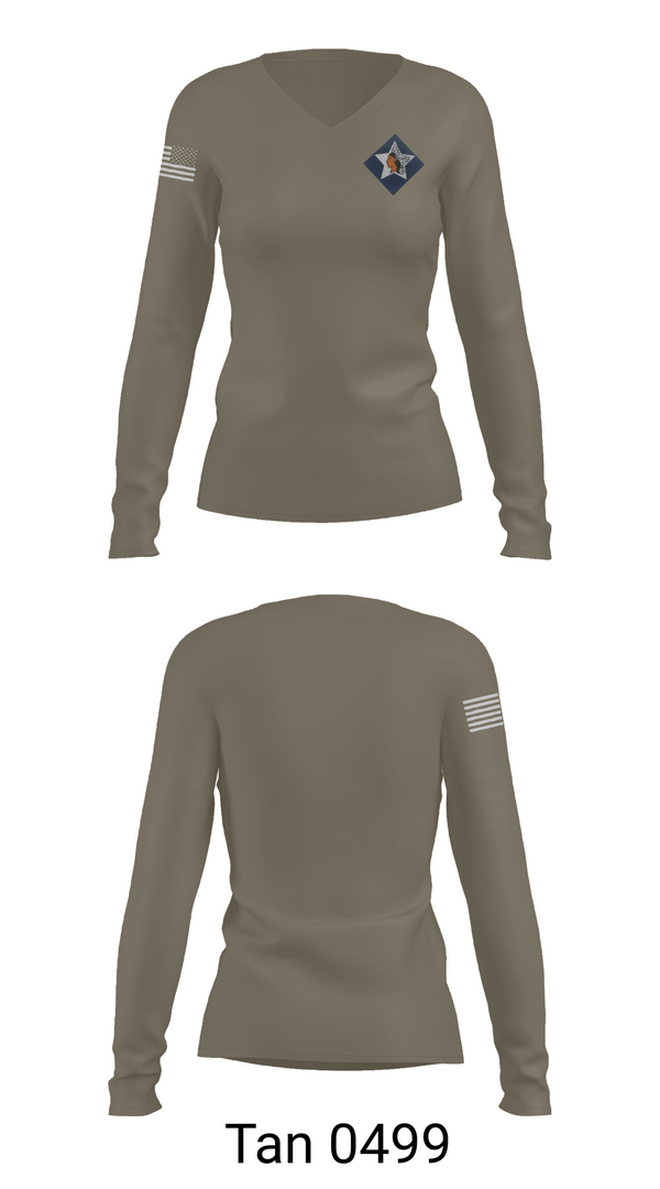 Womens Long Sleeve Vneck Shirt, 3/6 India Company, Marines, Teamtime, Team time, sublimation, custom sports apparel, team uniforms, spirit wear, spiritwear, sports uniforms, custom shirts, team store, custom team store, fundraiser sports, apparel fundraiser